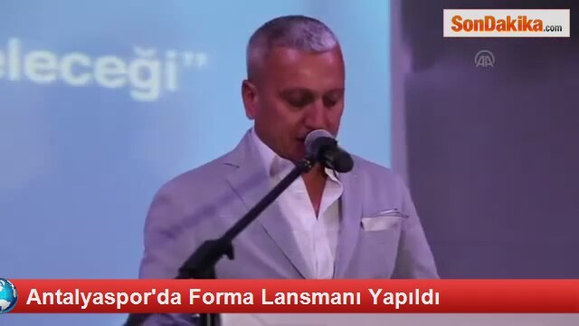 Antalyaspor'da Forma Lansmanı Yapıldı