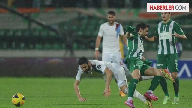 Bursaspor Trabzonspor'la 3-3 Berabere Kaldı